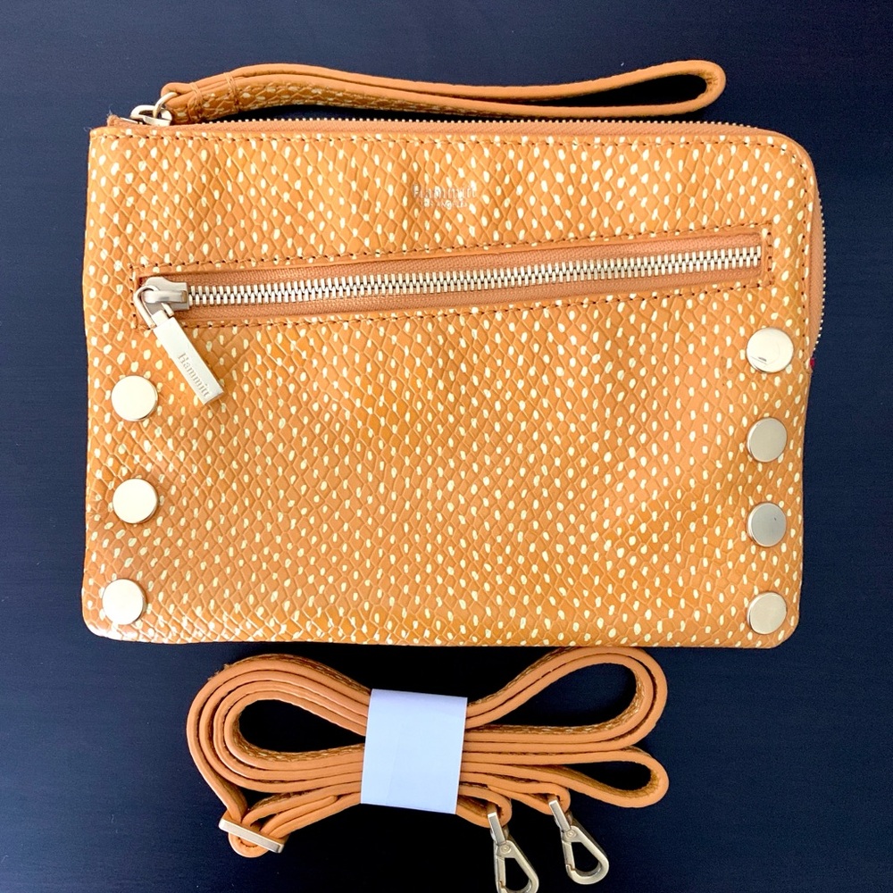 $195 Hammitt Nash Apricot Crossbody / Clutch / Belt bag